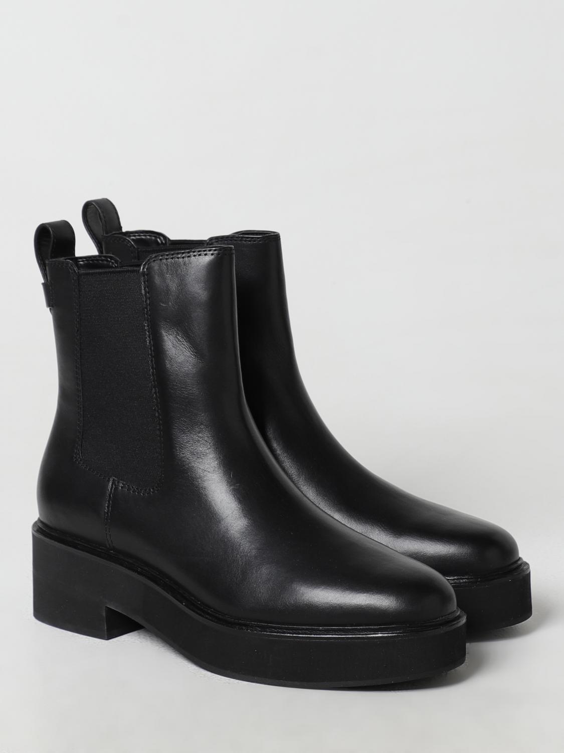 LAUREN RALPH LAUREN FLAT ANKLE BOOTS: Shoes woman Lauren Ralph Lauren, Black - Img 2