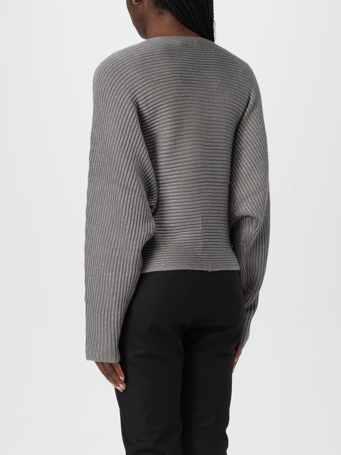 LAUREN RALPH LAUREN MAGLIA: Pullover Lauren Ralph Lauren in misto cotone , Grigio - Img 2