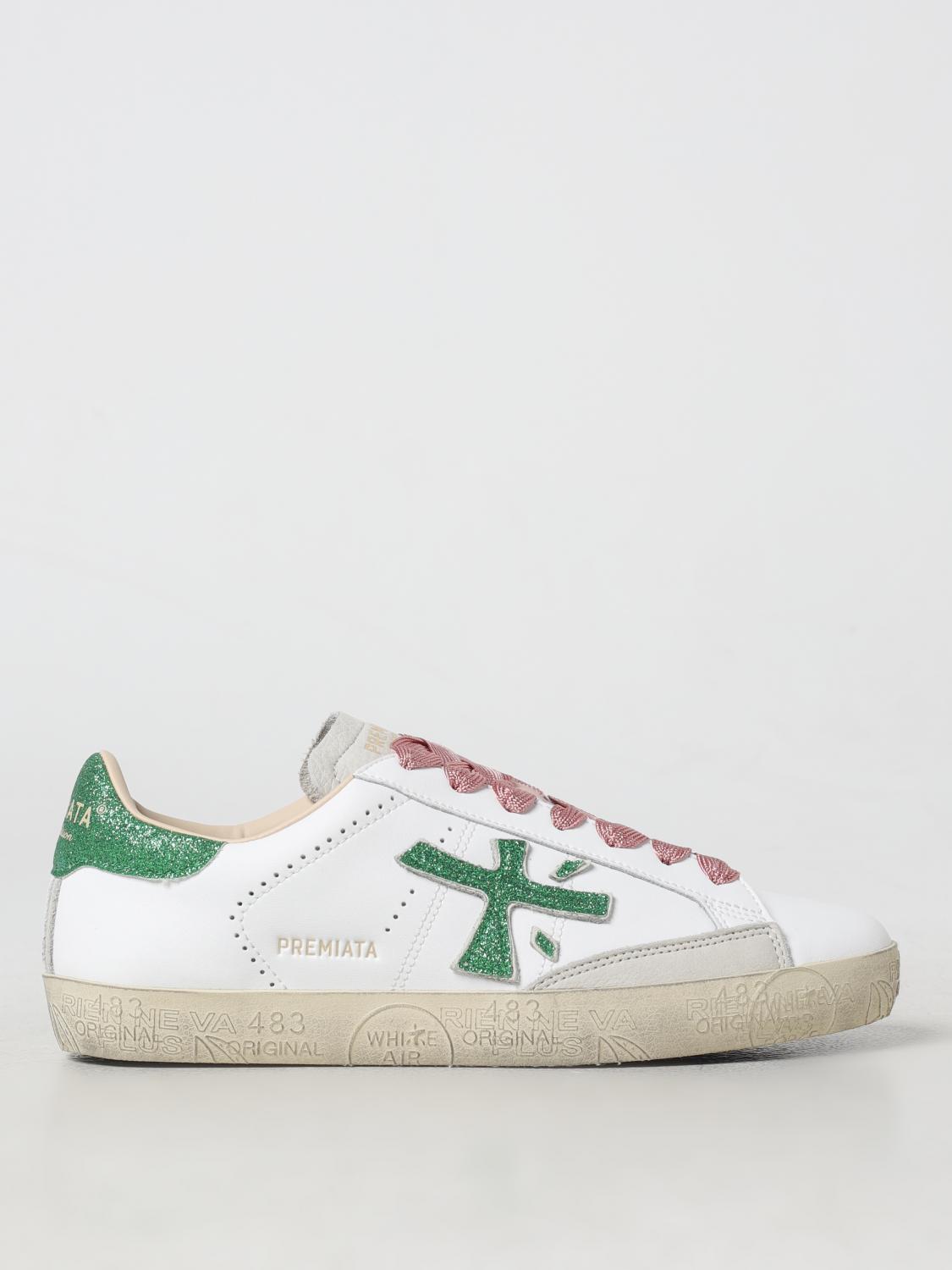 PREMIATA BASKETS: Baskets femme Premiata, Blanc - Img 1