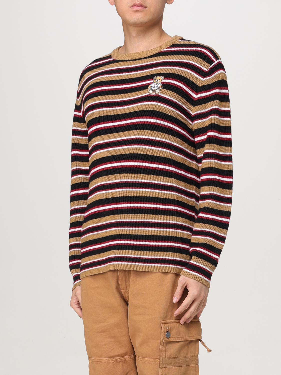 MOSCHINO COUTURE SWEATER: Sweater men Moschino Couture, Multicolor - Img 4