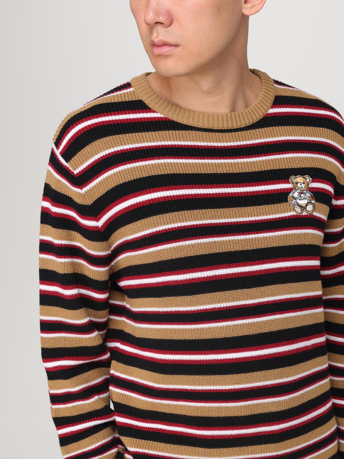 MOSCHINO COUTURE SWEATER: Sweater men Moschino Couture, Multicolor - Img 5