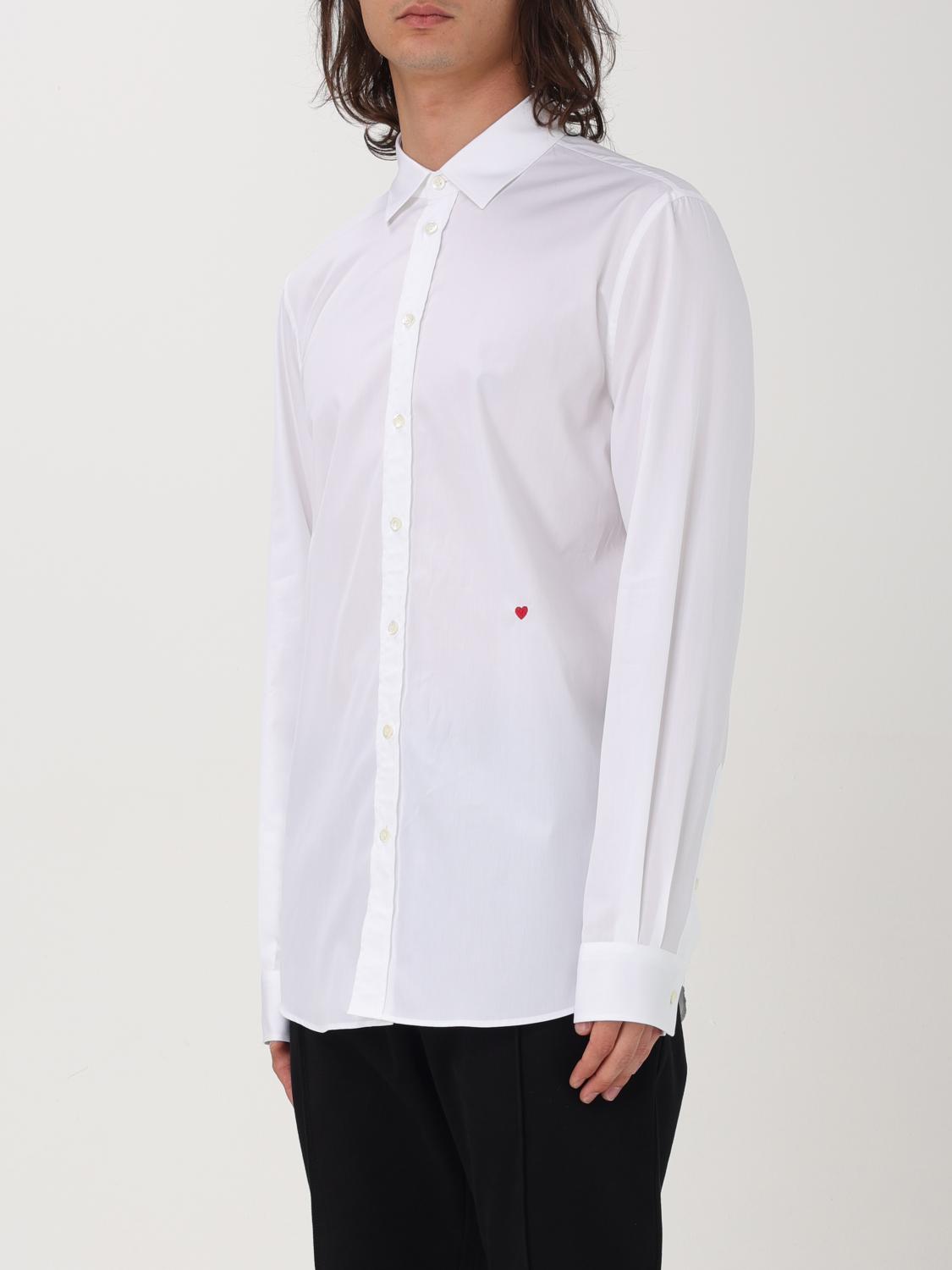 MOSCHINO COUTURE SHIRT: Shirt men Moschino Couture, White - Img 4