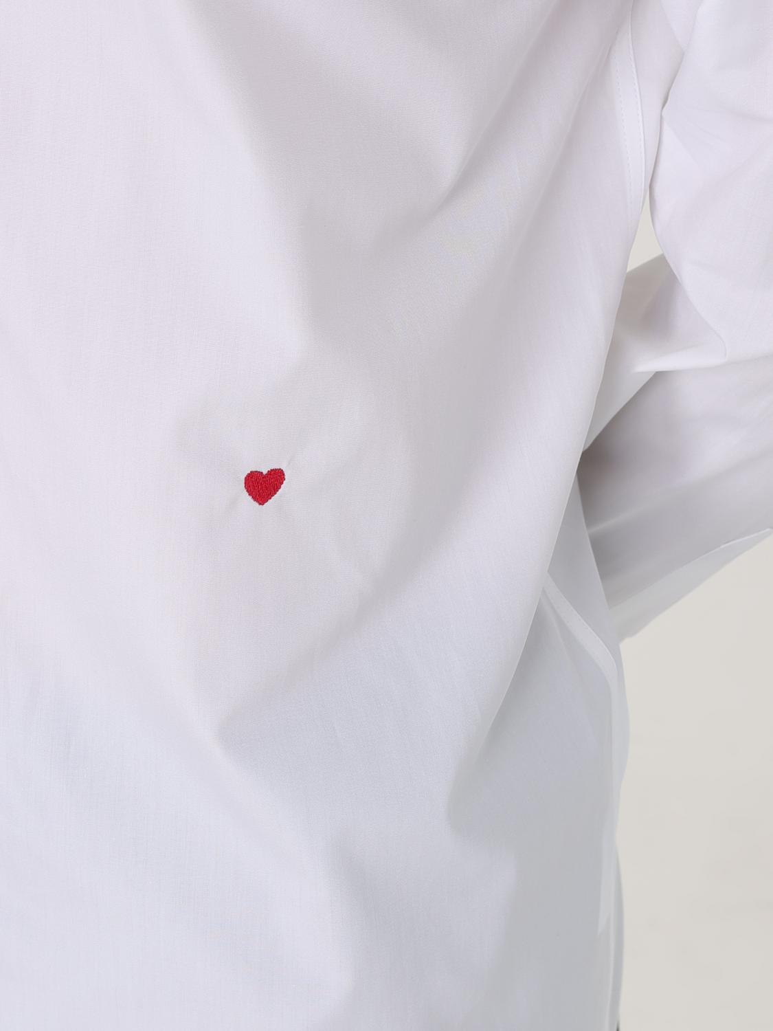 MOSCHINO COUTURE SHIRT: Shirt men Moschino Couture, White - Img 5