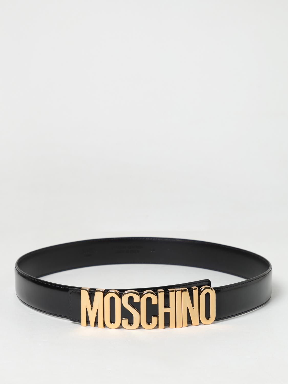 MOSCHINO COUTURE 벨트: 벨트 남성 Moschino Couture, 블랙 - Img 1