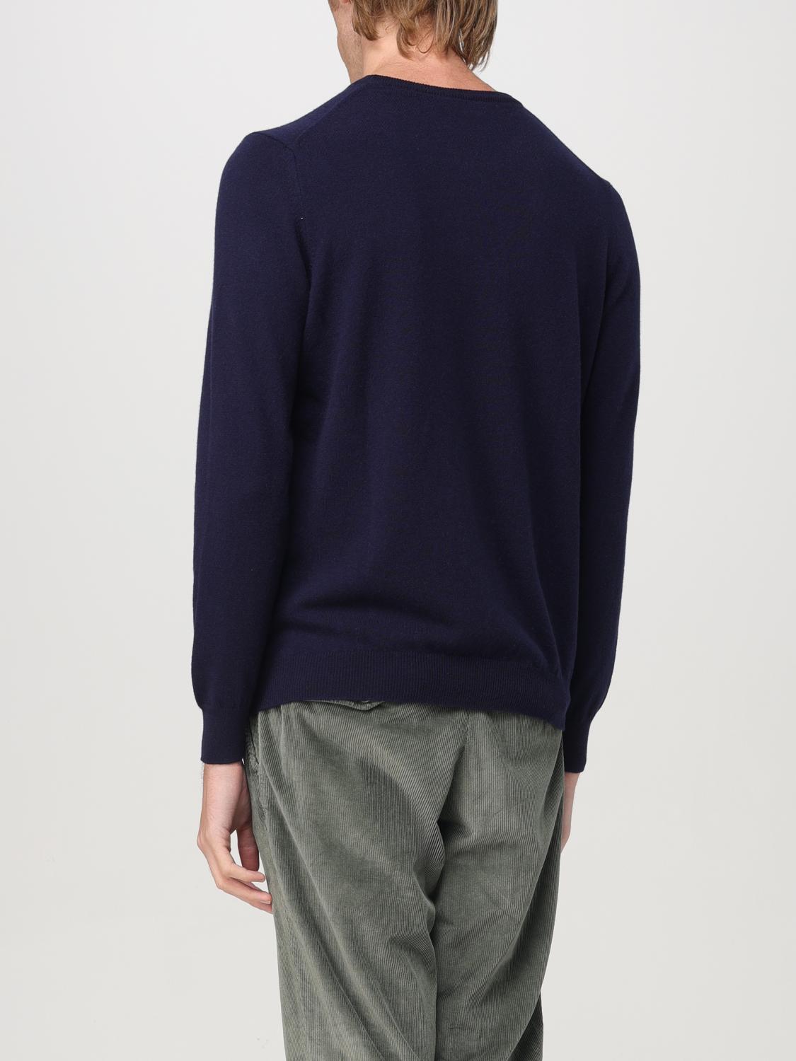 FEDELI SWEATER: Sweater men Fedeli, Blue - Img 2