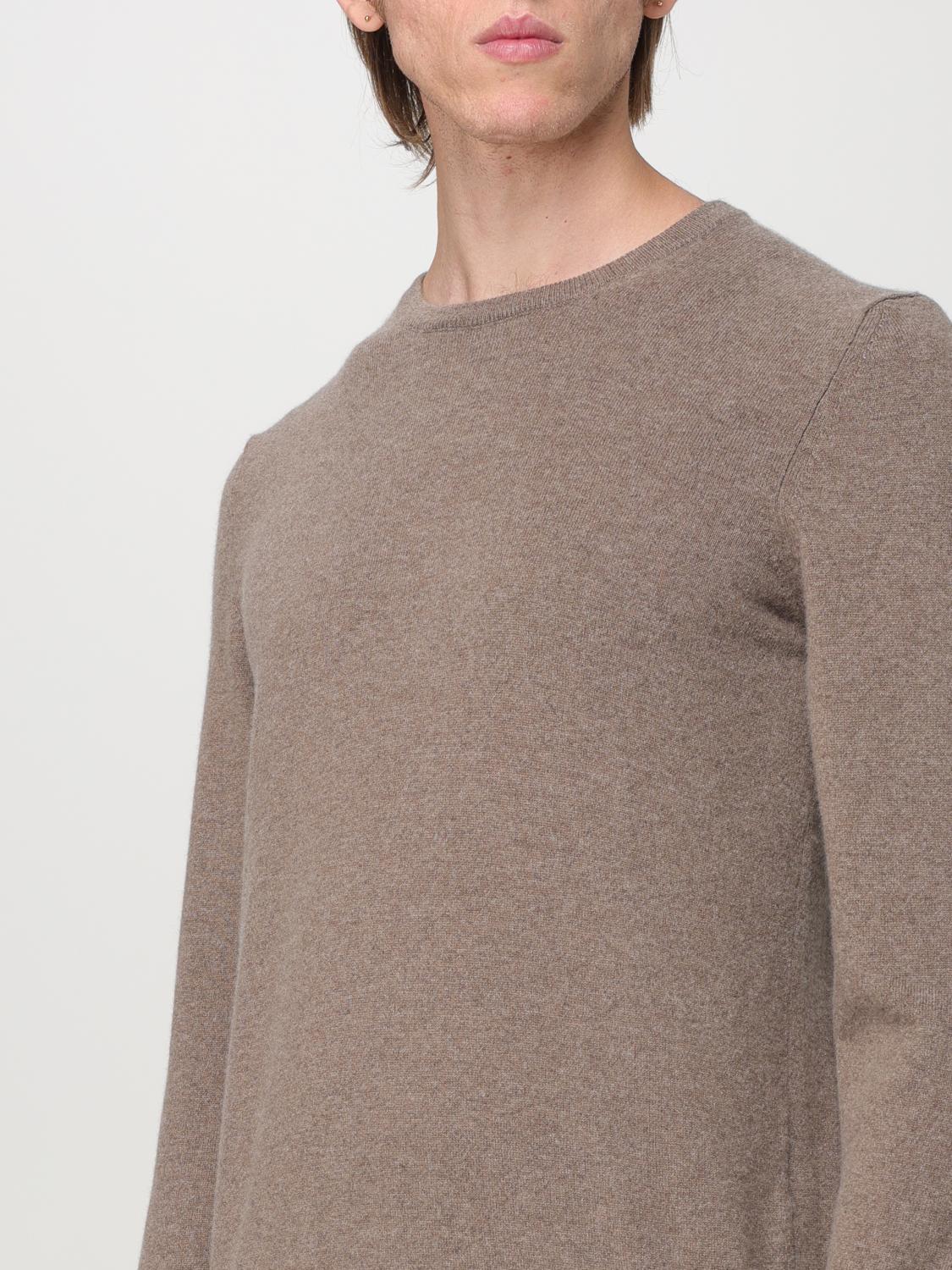 FEDELI SWEATER: Sweater men Fedeli, Brown - Img 3