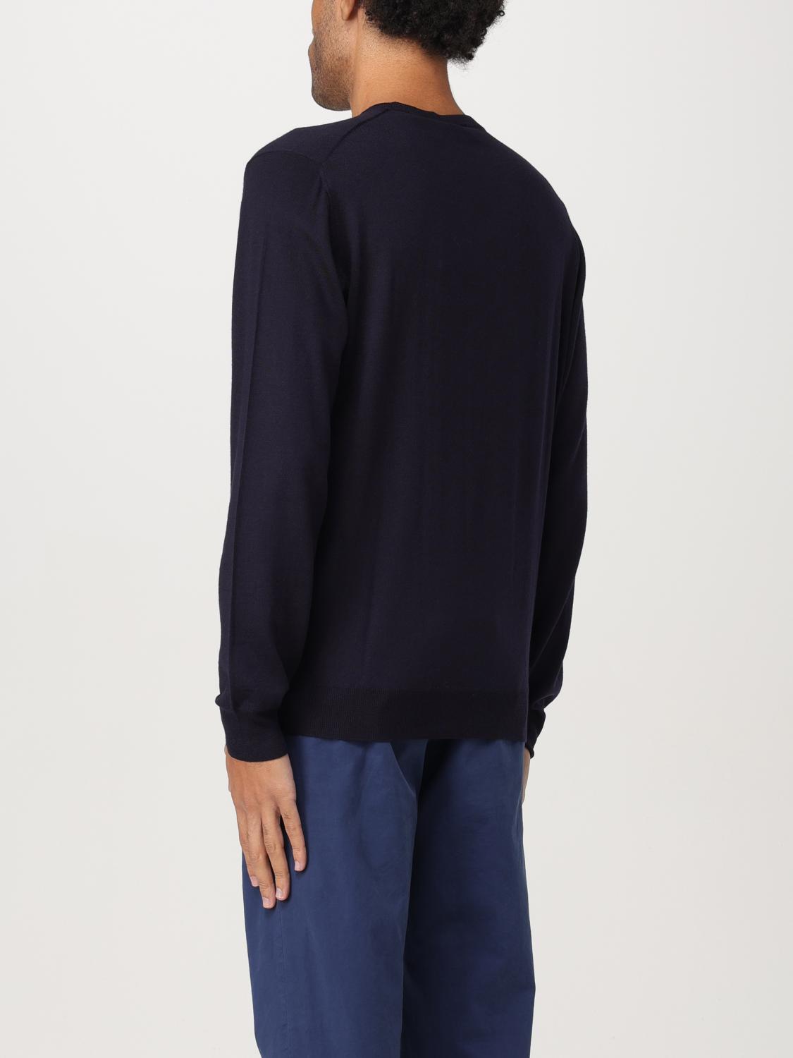 FEDELI SWEATER: Sweater men Fedeli, Blue - Img 2