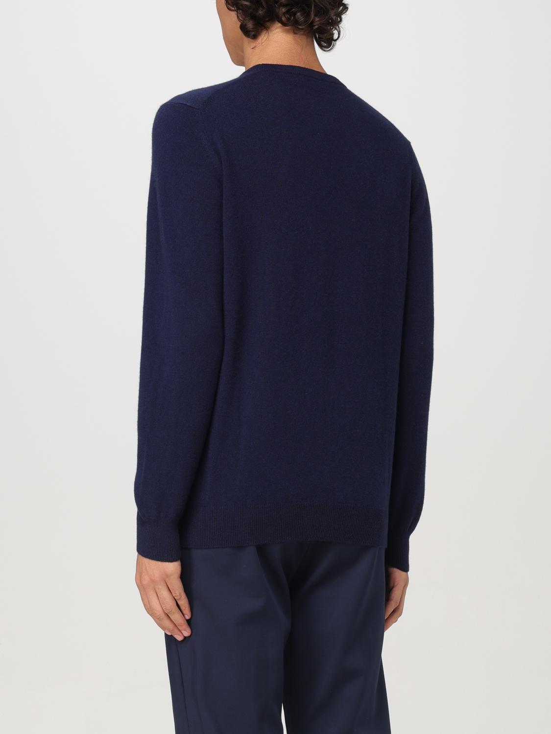 FEDELI SWEATER: Sweater men Fedeli, Blue - Img 2