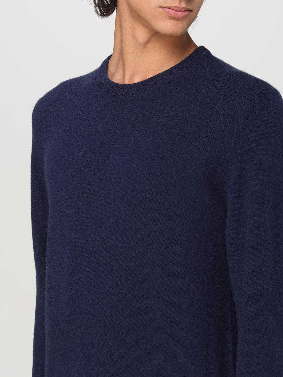 FEDELI SWEATER: Sweater men Fedeli, Blue - Img 3