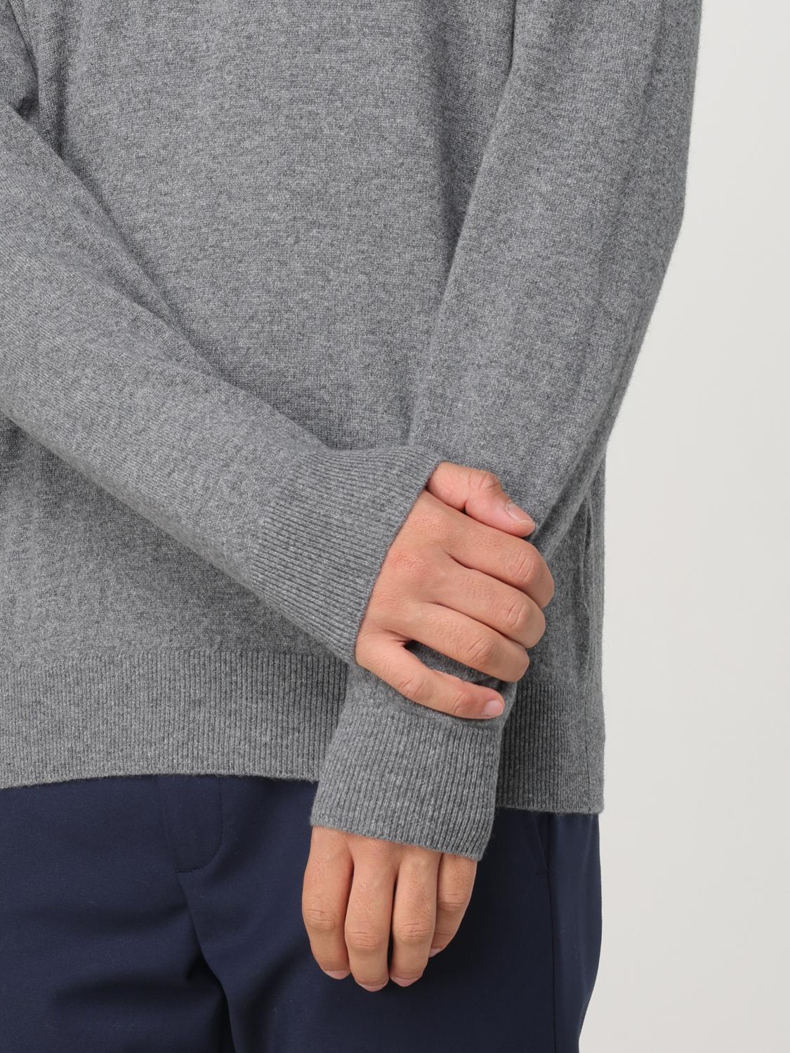 FEDELI SWEATER: Sweater men Fedeli, Grey - Img 3