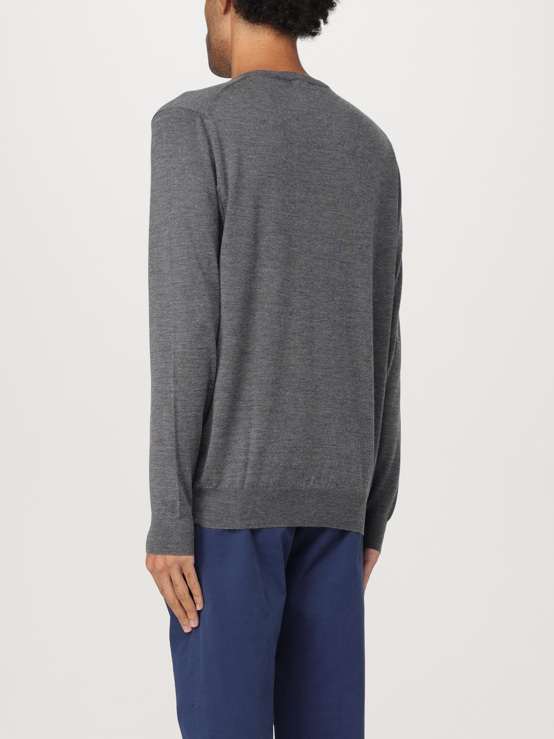 FEDELI SWEATER: Sweater men Fedeli, Grey - Img 2