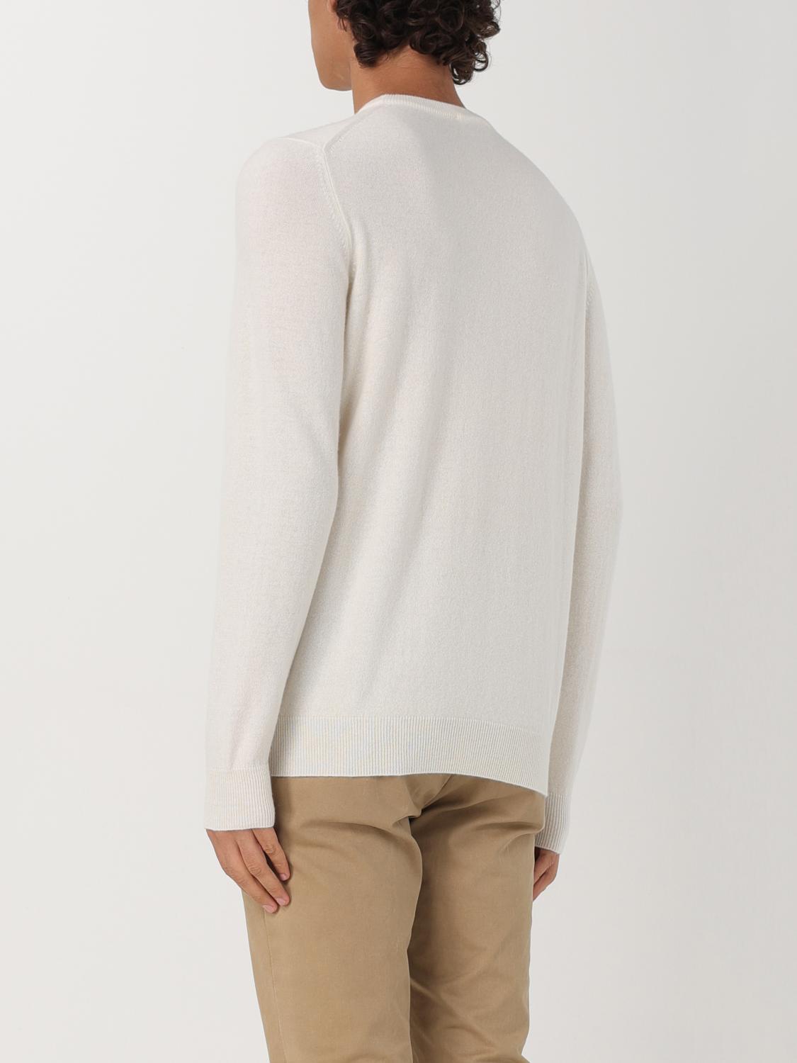 FEDELI SWEATER: Sweater men Fedeli, White - Img 2