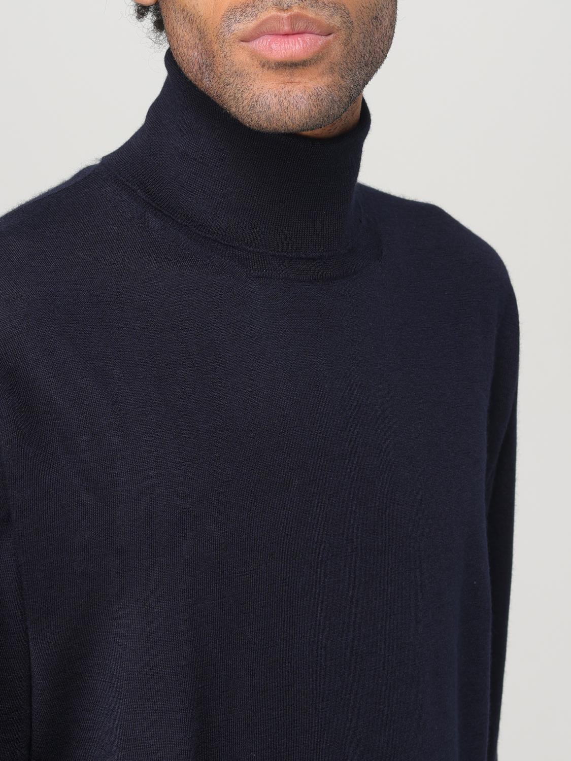 FEDELI SWEATER: Sweater men Fedeli, Blue - Img 3