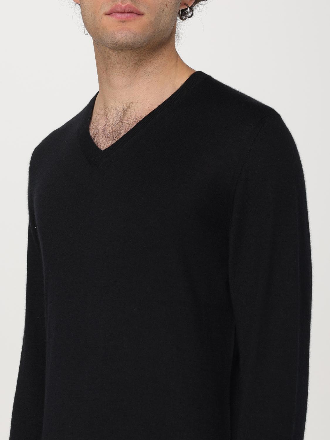 FEDELI SWEATER: Sweater men Fedeli, Black - Img 3