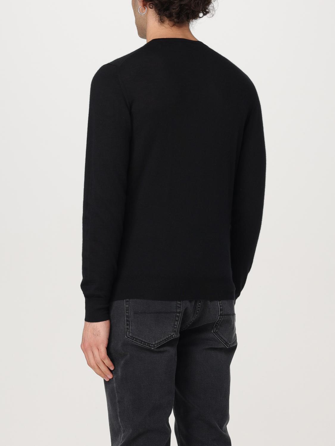 FEDELI SWEATER: Sweater men Fedeli, Black - Img 2