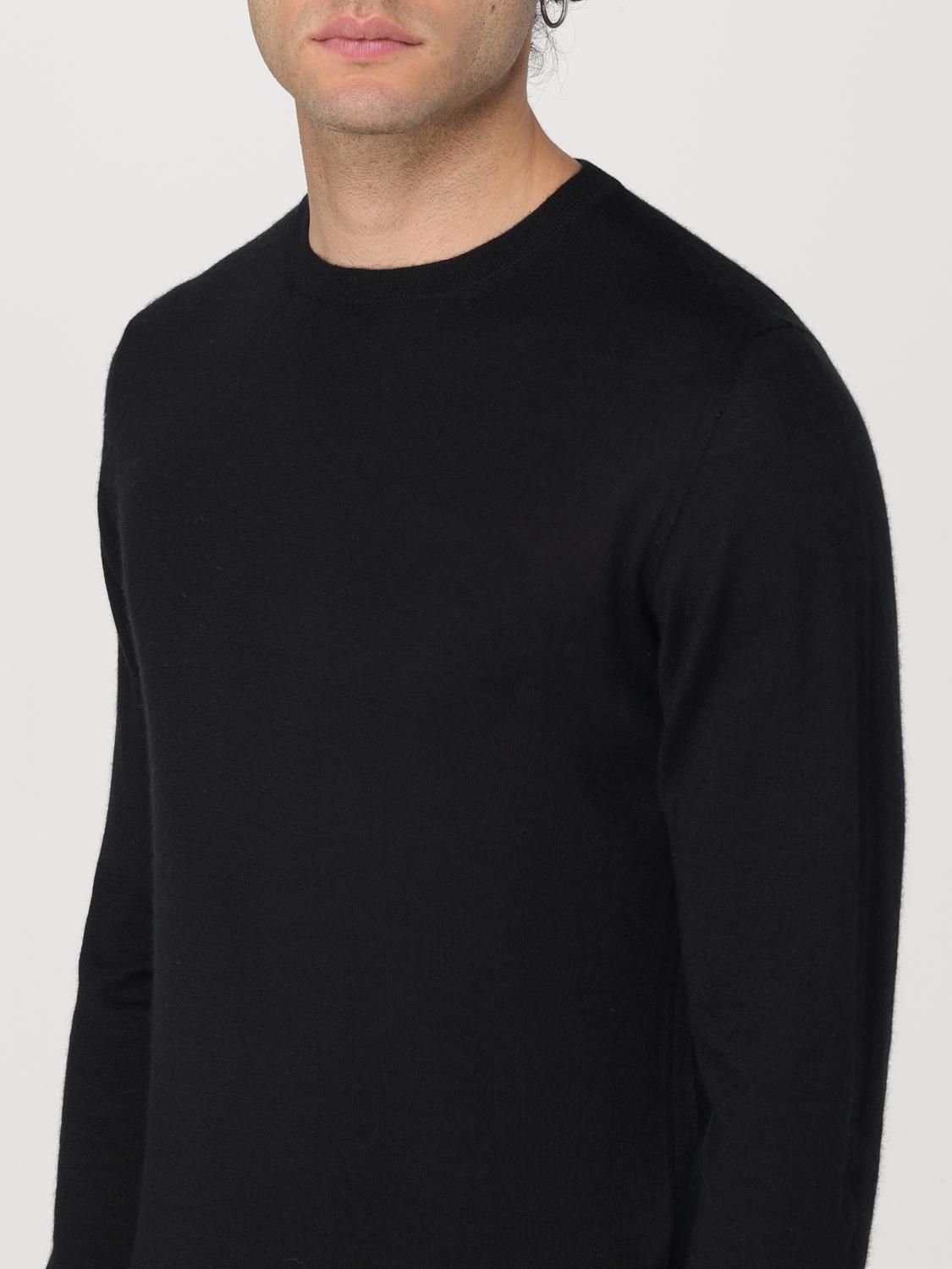 FEDELI SWEATER: Sweater men Fedeli, Black - Img 3