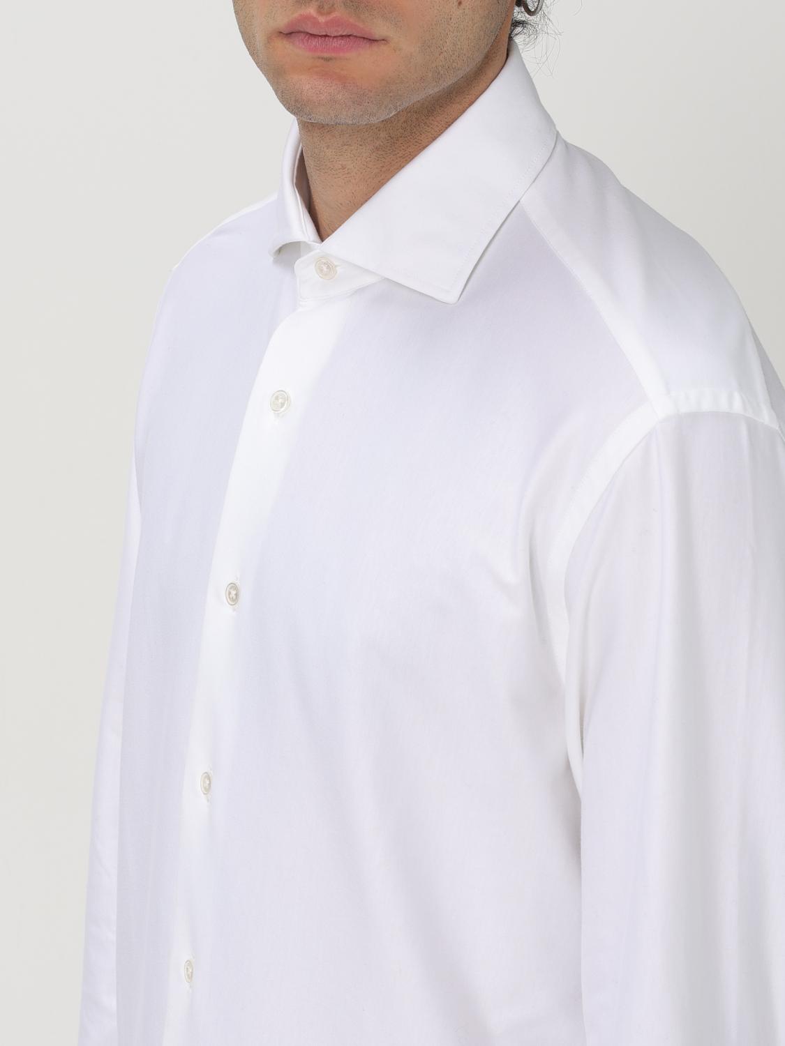 FEDELI SHIRT: Sweater men Fedeli, White - Img 3