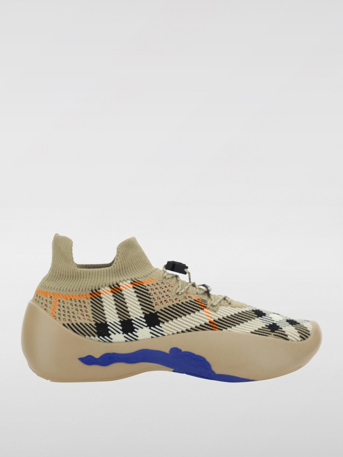 BURBERRY SNEAKERS: Sneakers woman Burberry, Sand - Img 1