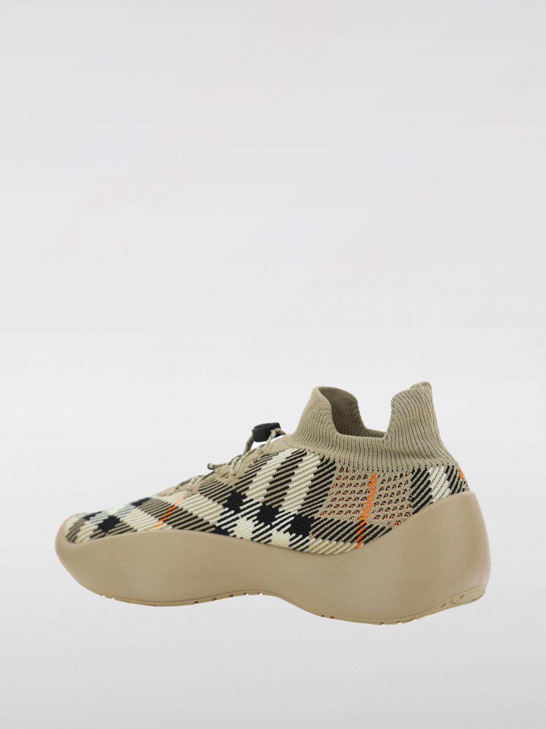 BURBERRY SNEAKERS: Sneakers woman Burberry, Sand - Img 3