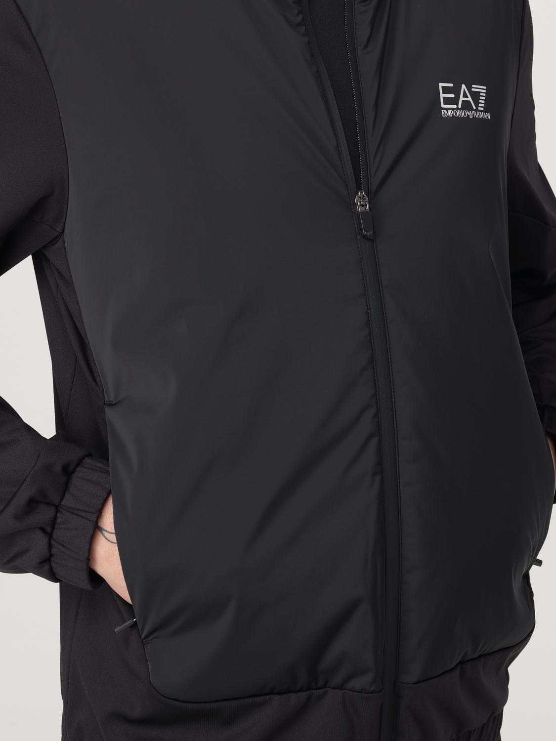 EA7 SWEATSHIRT: Ea7 men's sweatshirt, Black - Img 4