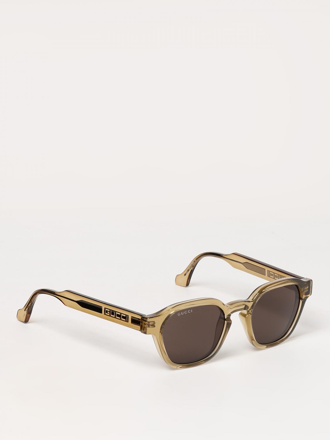 GUCCI OPTICAL FRAMES: Optical frames men Gucci, Yellow - Img 1