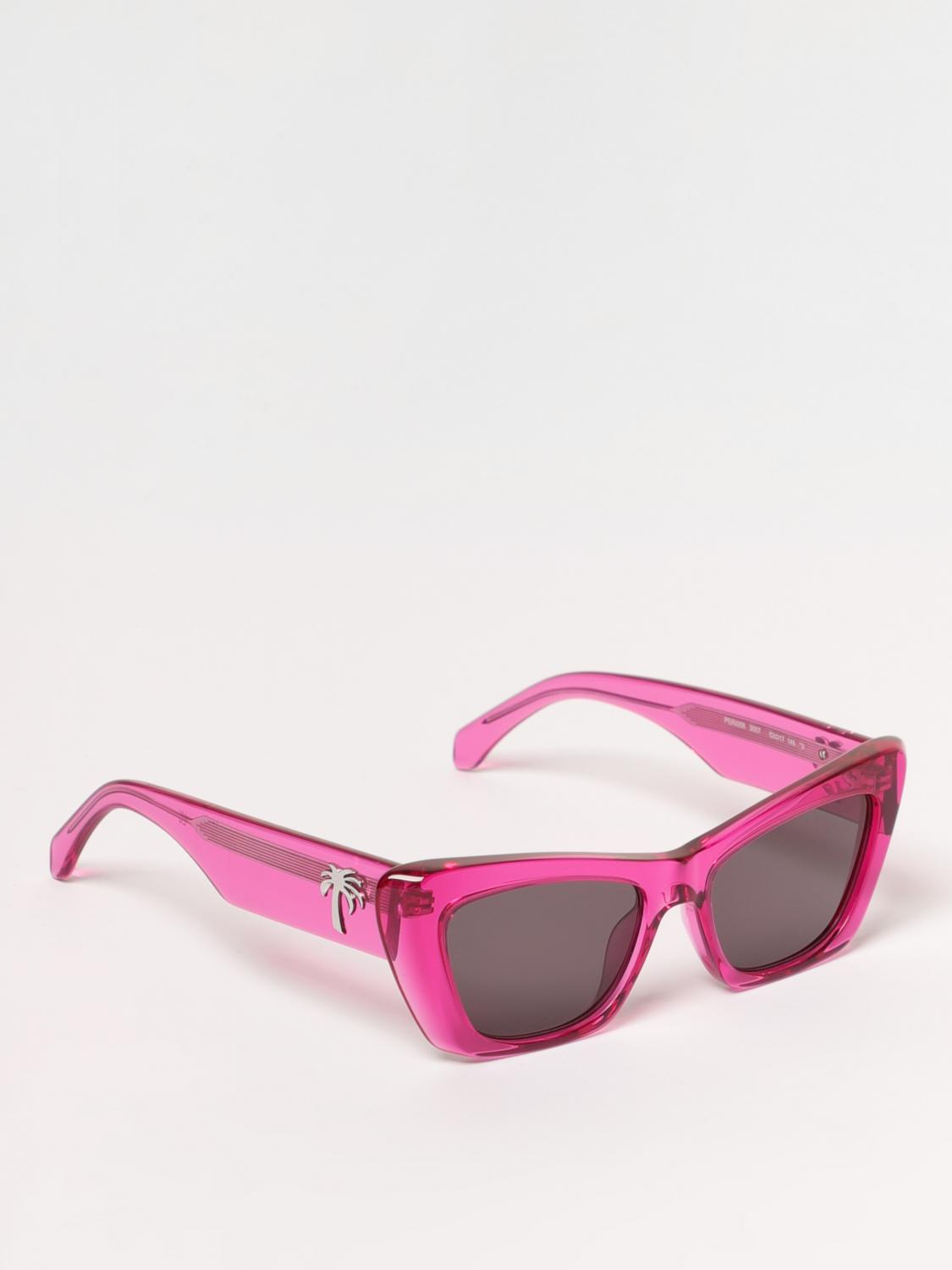 PALM ANGELS SUNGLASSES: Palm Angels women's sunglasses, Violet - Img 1