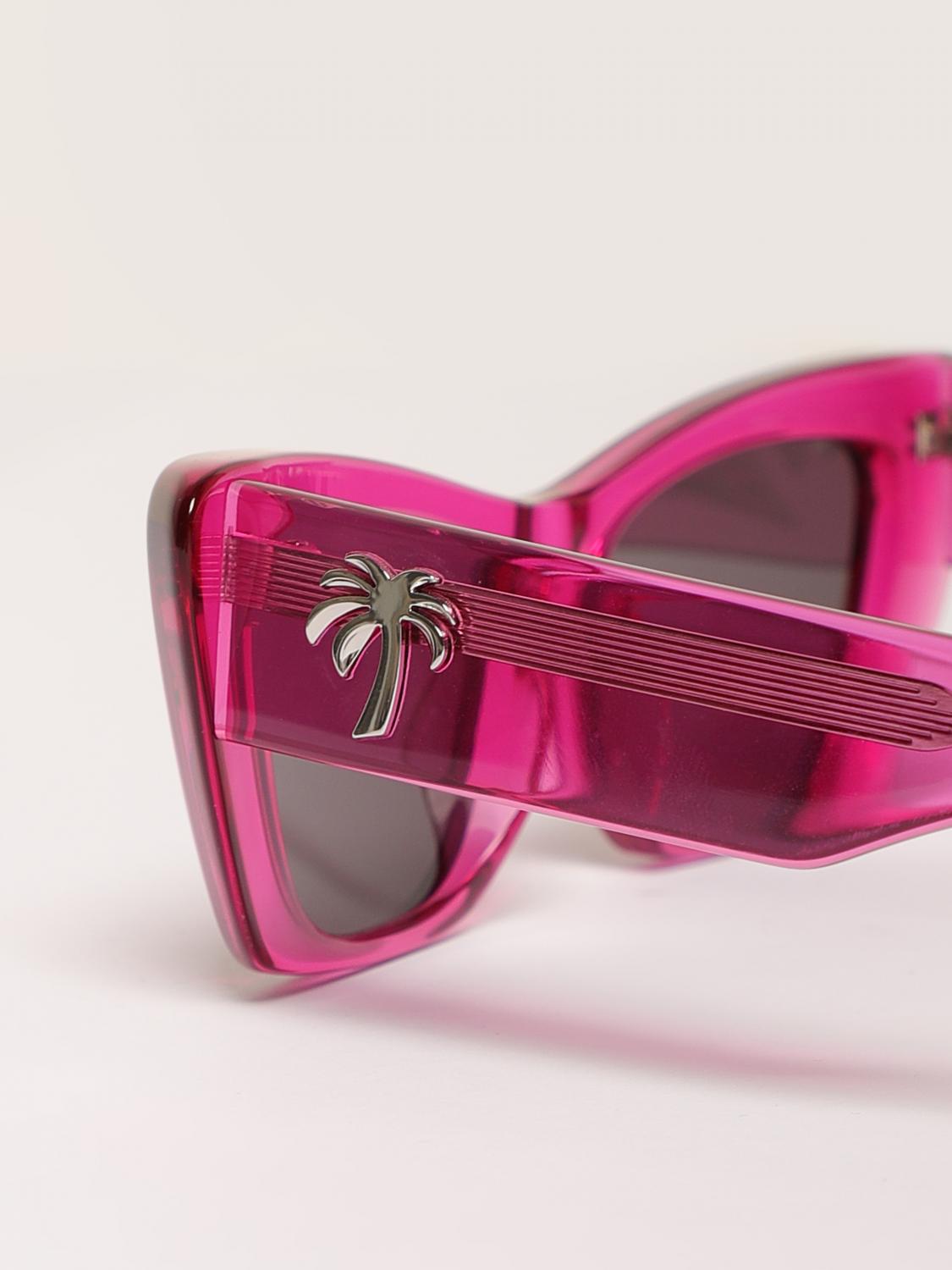 PALM ANGELS SUNGLASSES: Palm Angels women's sunglasses, Violet - Img 4