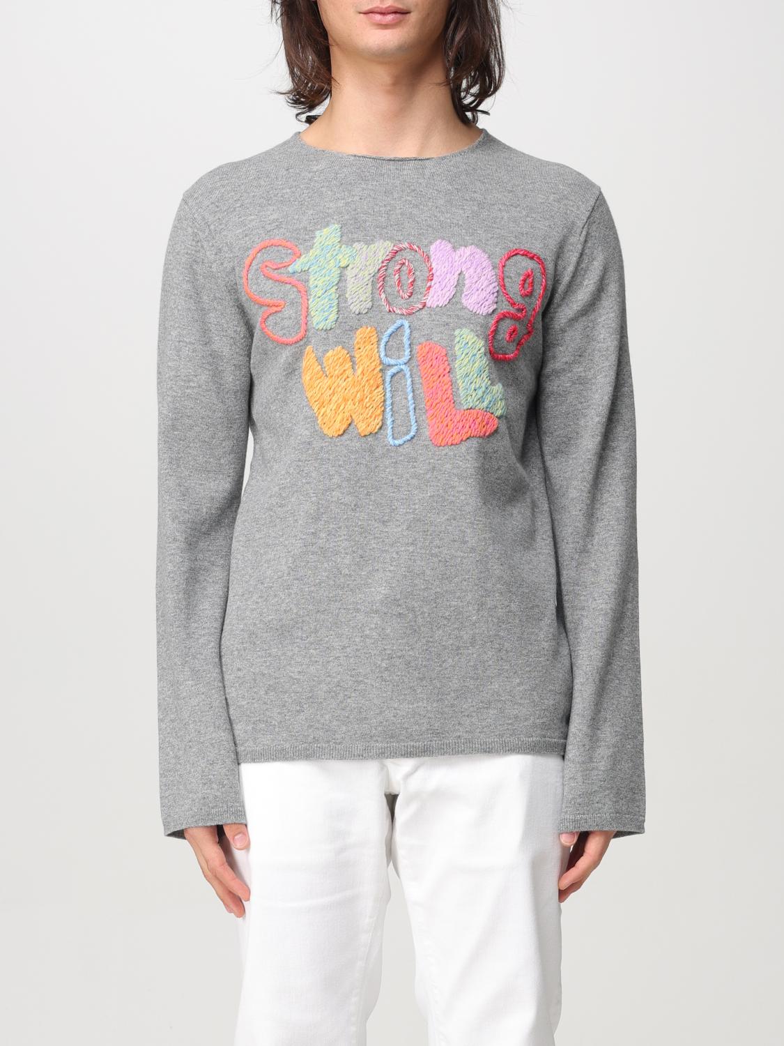 COMME DES GARÇONS SHIRT SWEATER: Sweater men Comme Des GarÇons Shirt, Grey - Img 1