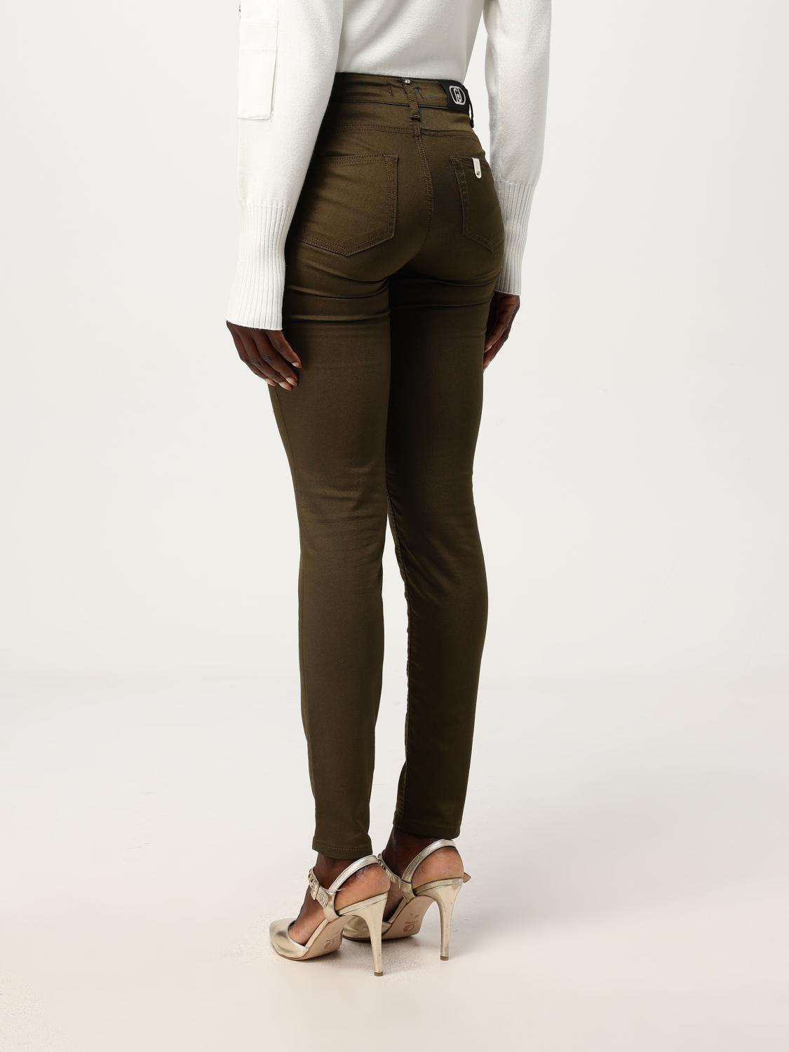 LIU JO PANTS: Pants woman Liu Jo, Olive - Img 2