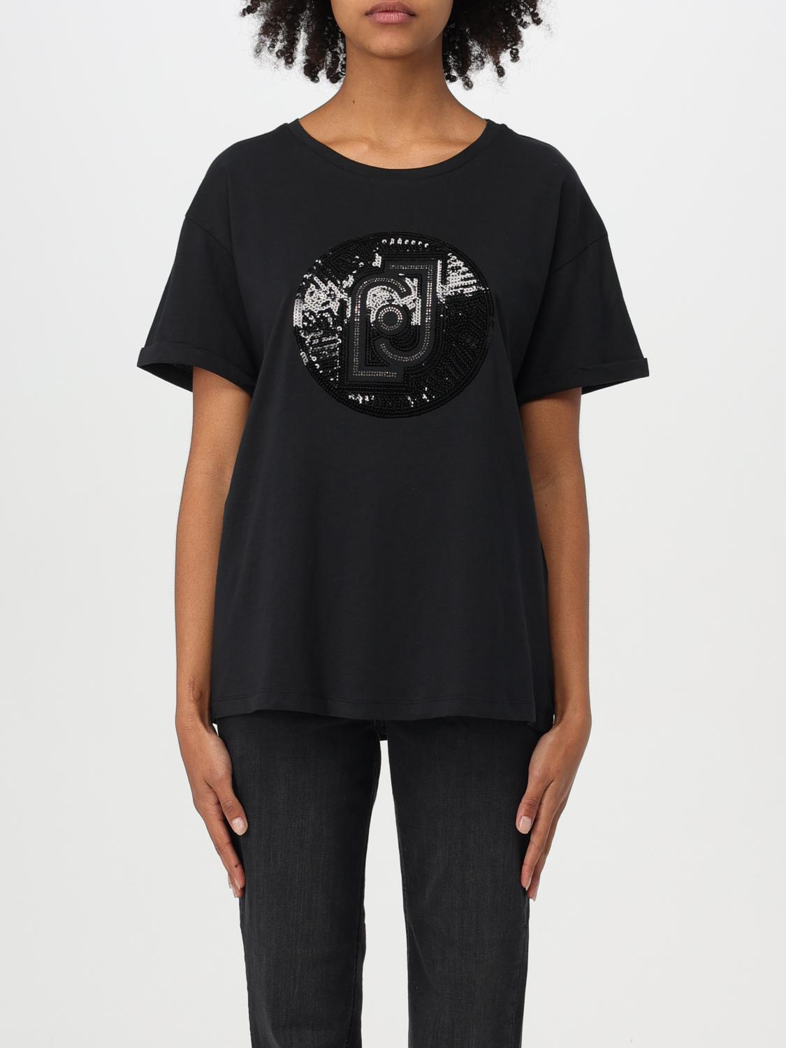 LIU JO T-SHIRT: T-shirt woman Liu Jo, Black - Img 1