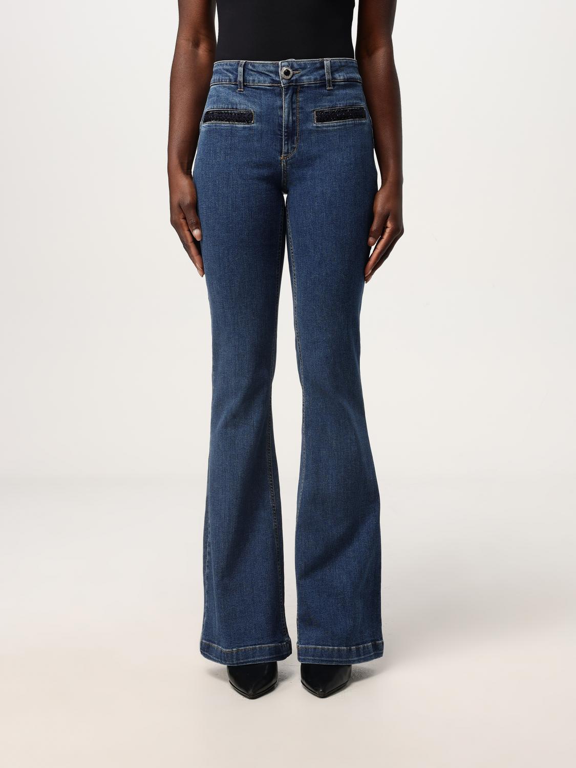 LIU JO JEANS: Jeans Liu Jo in denim , Blue - Img 1