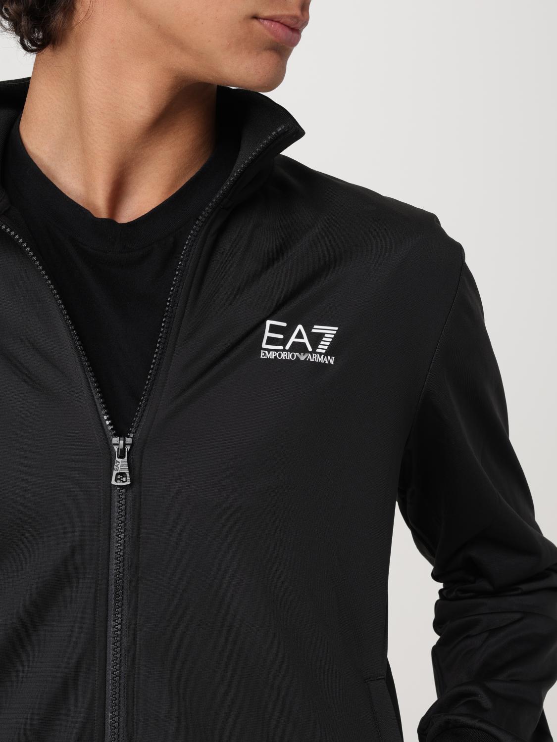 EA7 SWEAT: Sweat men Ea7, Black 1 - Img 5