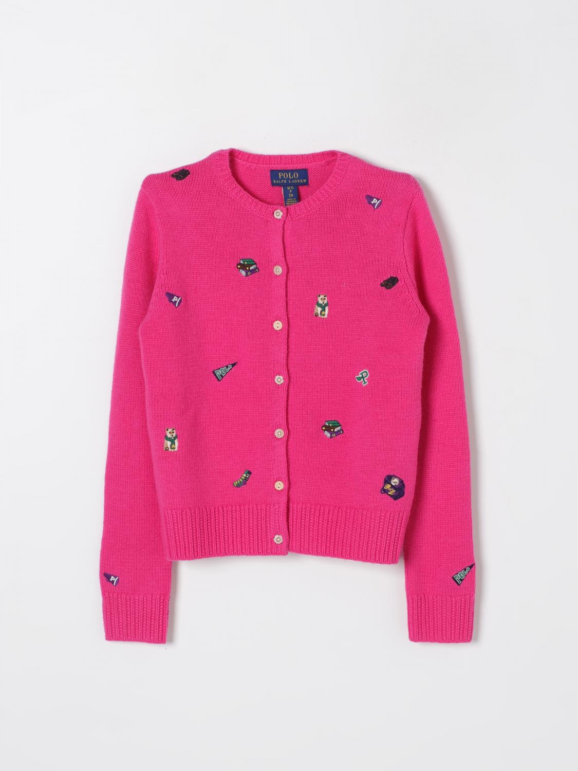 POLO RALPH LAUREN SWEATER: Sweater kids Polo Ralph Lauren, Pink - Img 1