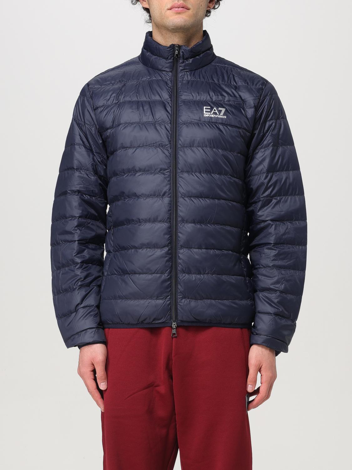 EA7 JACKE: Mantel herren Ea7, Blau - Img 1