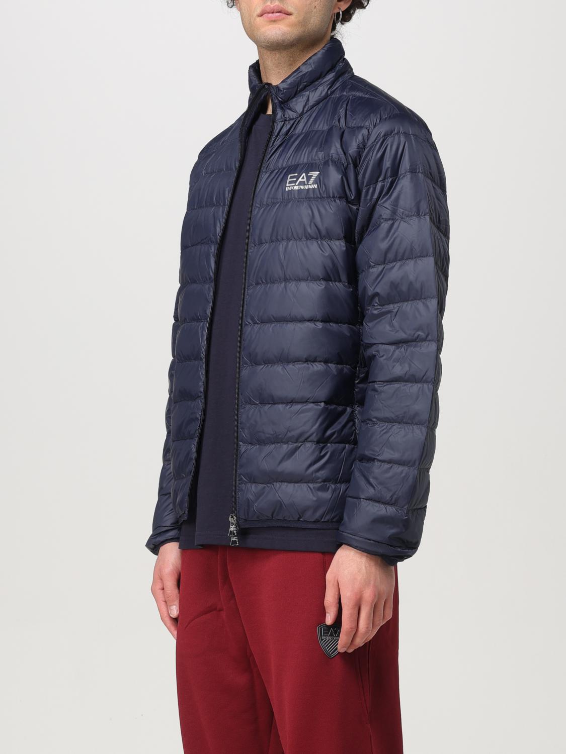 EA7 JACKE: Mantel herren Ea7, Blau - Img 3