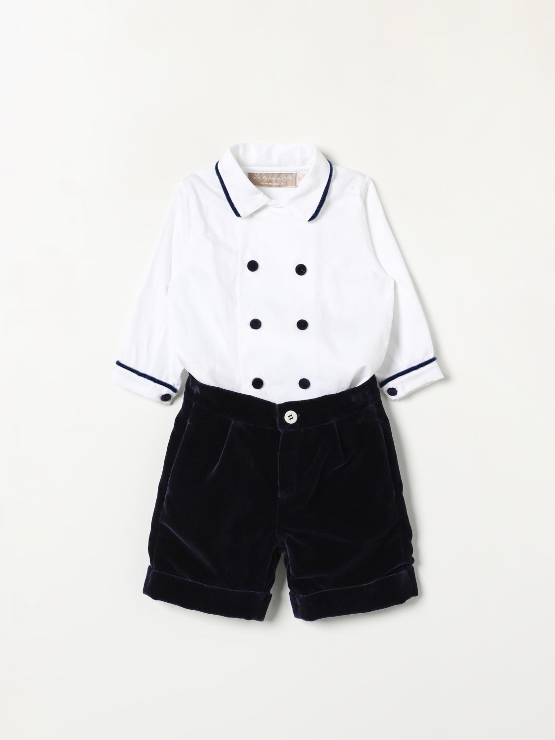 LA STUPENDERIA CLOTHING SET: Short kids La Stupenderia, Blue - Img 1