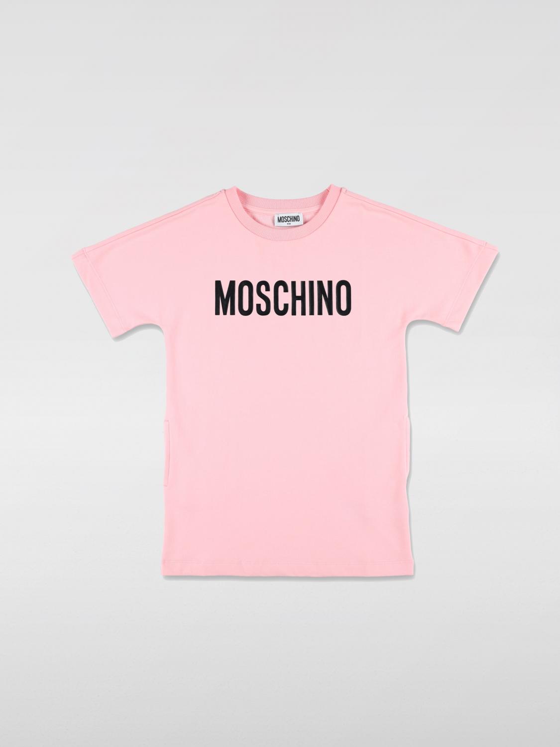 MOSCHINO ПЛАТЬЕ: Платье Детское Moschino, Розовый - Img 1