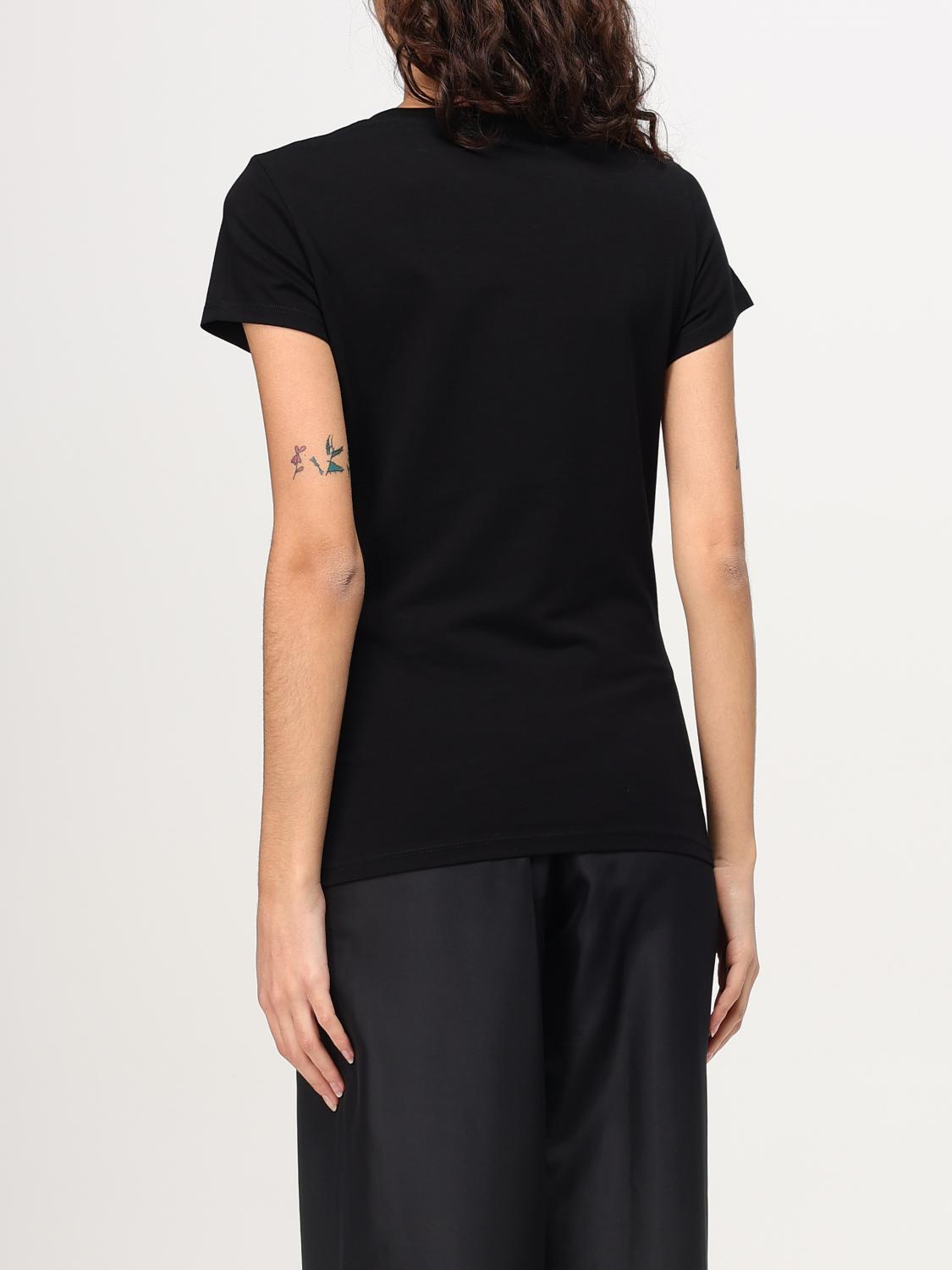 ARMANI EXCHANGE T-SHIRT: T-shirt woman Armani Exchange, Black - Img 2