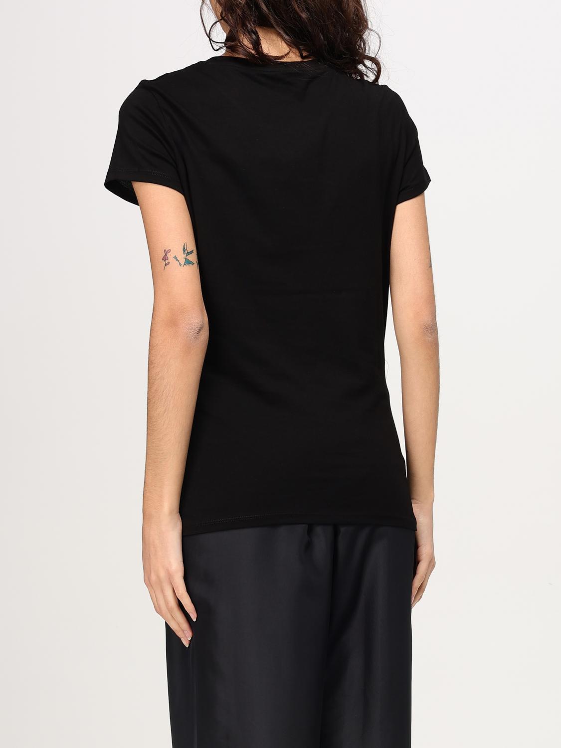 ARMANI EXCHANGE T-SHIRT: T-shirt woman Armani Exchange, Black - Img 2