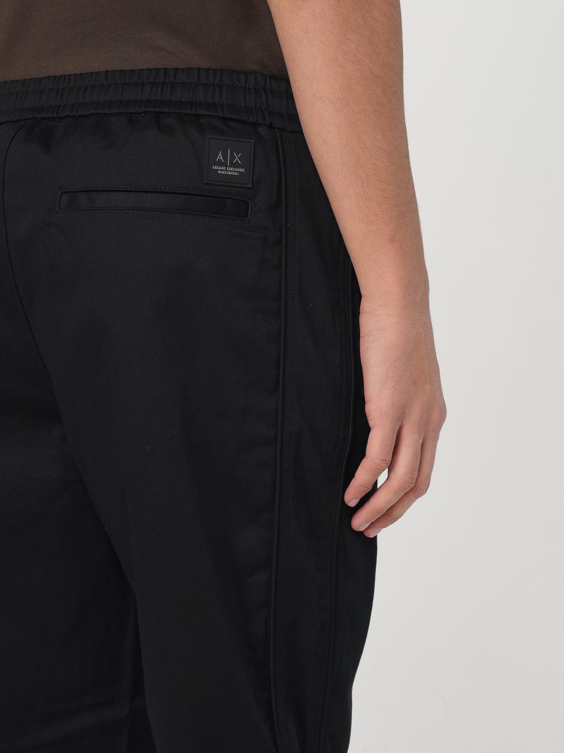 ARMANI EXCHANGE PANTS: Pants men Armani Exchange, Black - Img 3