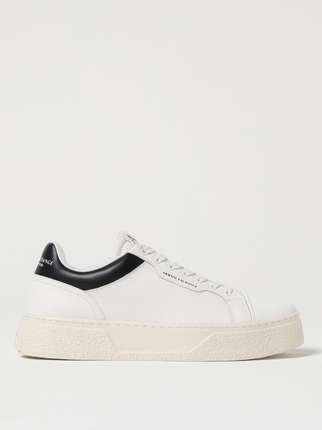 ARMANI EXCHANGE SNEAKERS: Brogue shoes men Armani Exchange, White - Img 1