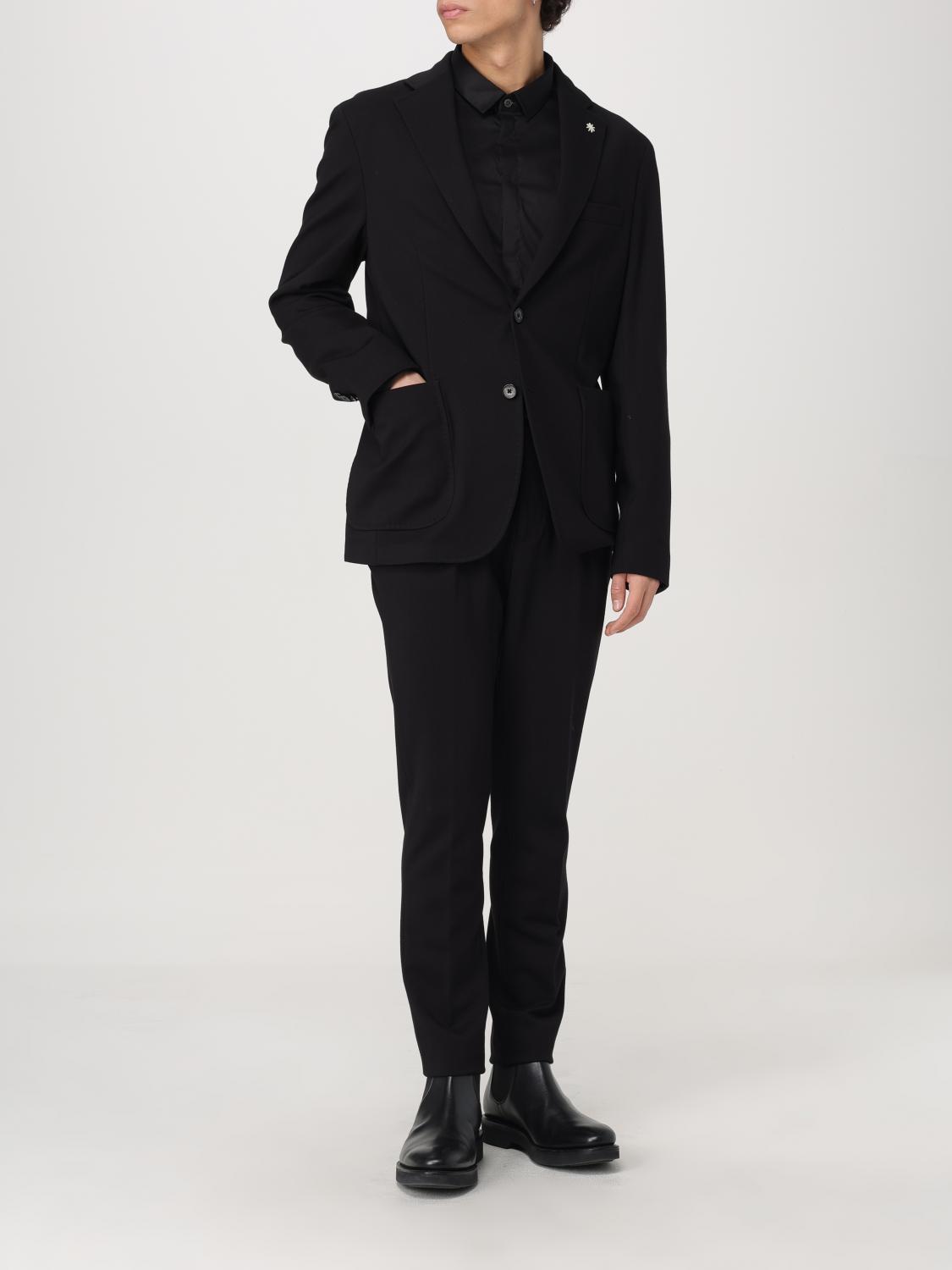 MANUEL RITZ SUIT: Suit men Manuel Ritz, Black - Img 2