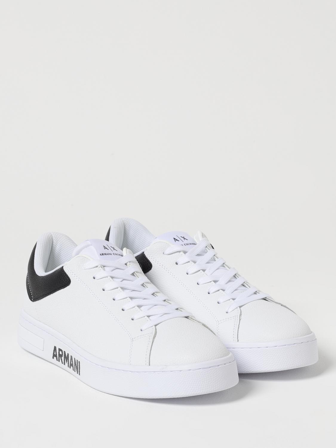 ARMANI EXCHANGE BASKETS: Chaussures derby homme Armani Exchange, Blanc - Img 2