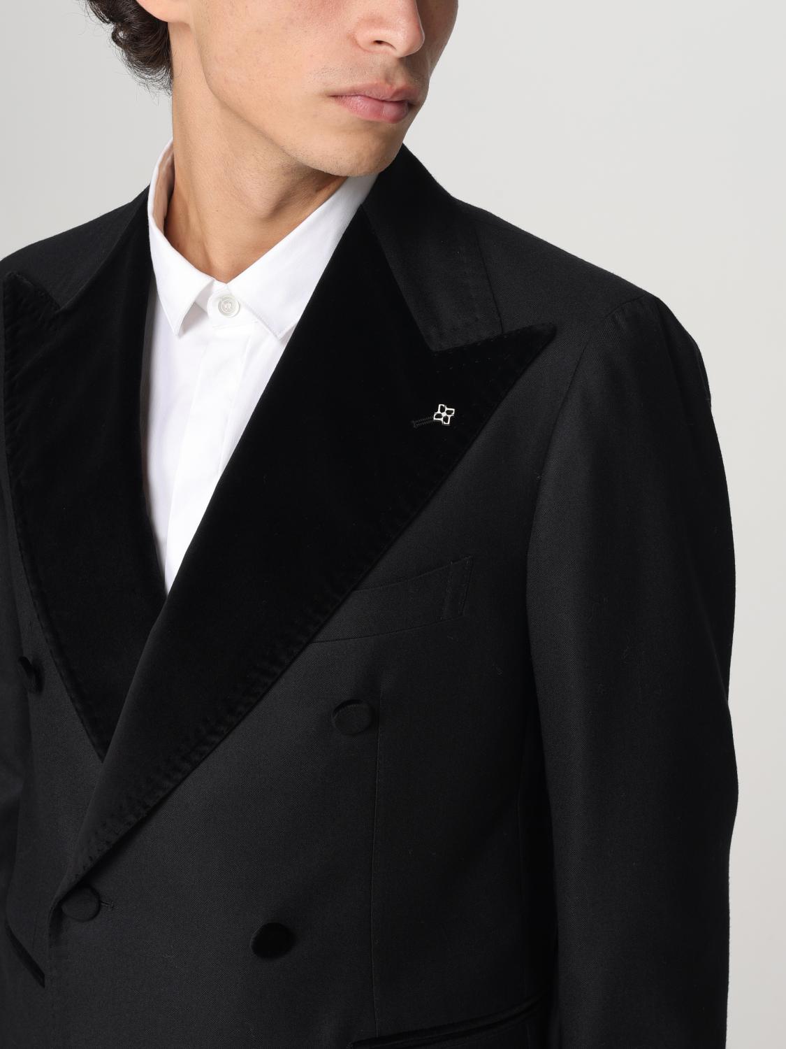 TAGLIATORE JACKET: Tagliatore men's blazer, Black - Img 4