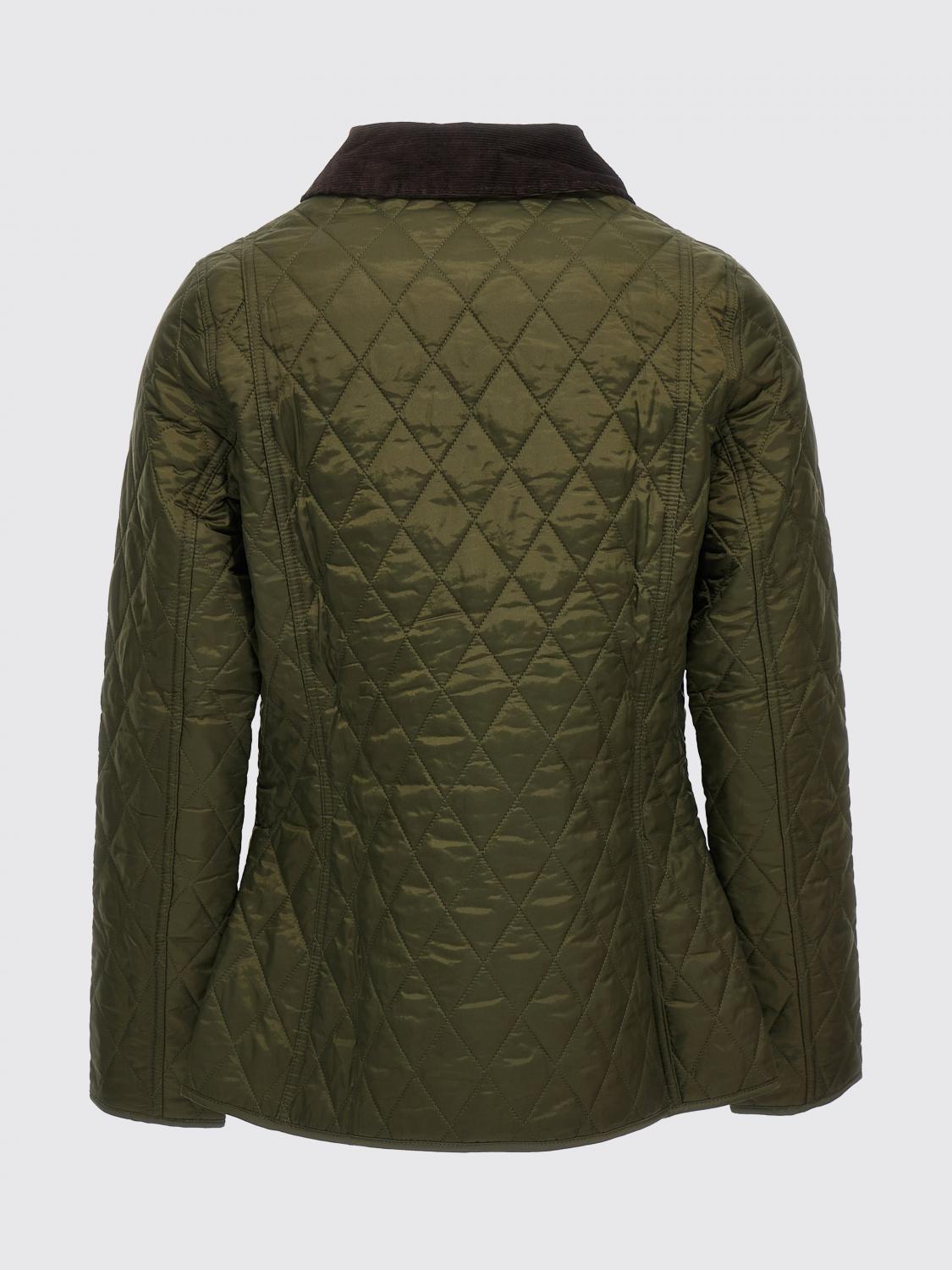 BARBOUR GIACCA: Giacca trapuntata Barbour in nylon, Verde - Img 2
