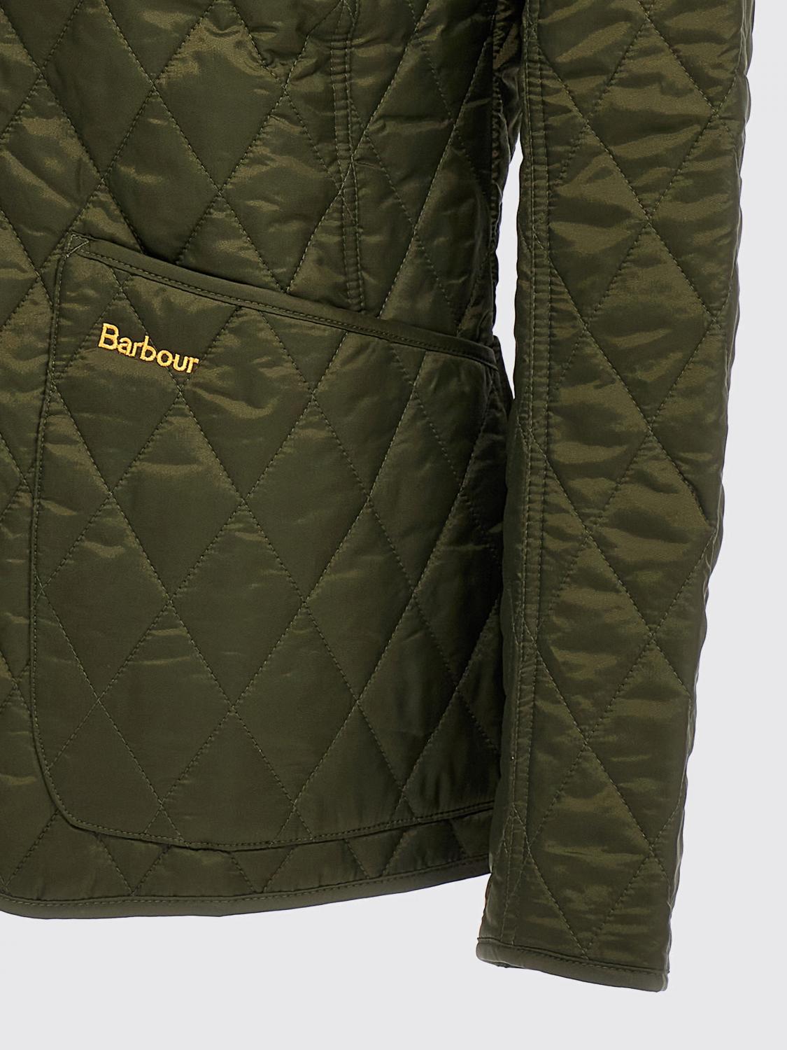 BARBOUR GIACCA: Giacca trapuntata Barbour in nylon, Verde - Img 3