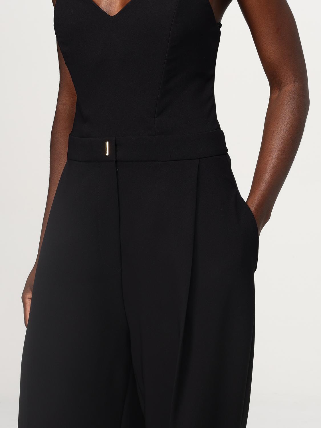 ELISABETTA FRANCHI JUMPSUITS: Jumpsuits woman Elisabetta Franchi, Black - Img 3