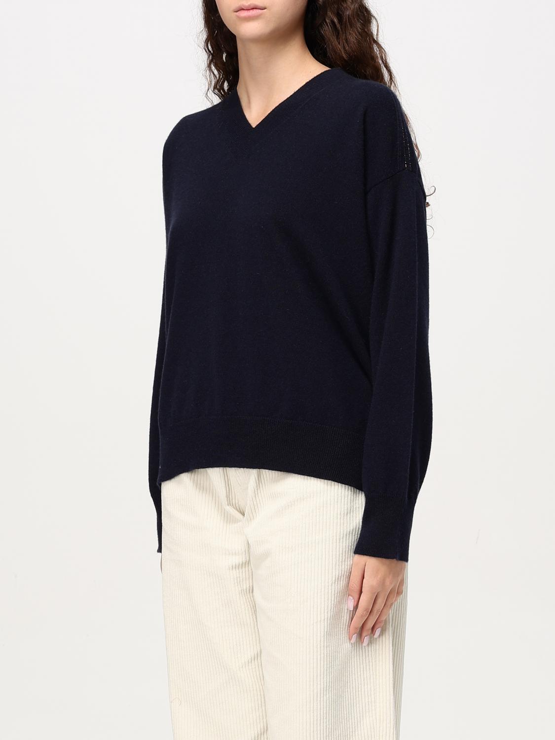 FABIANA FILIPPI SWEATER: Fabiana Filippi women's sweater, Blue - Img 3