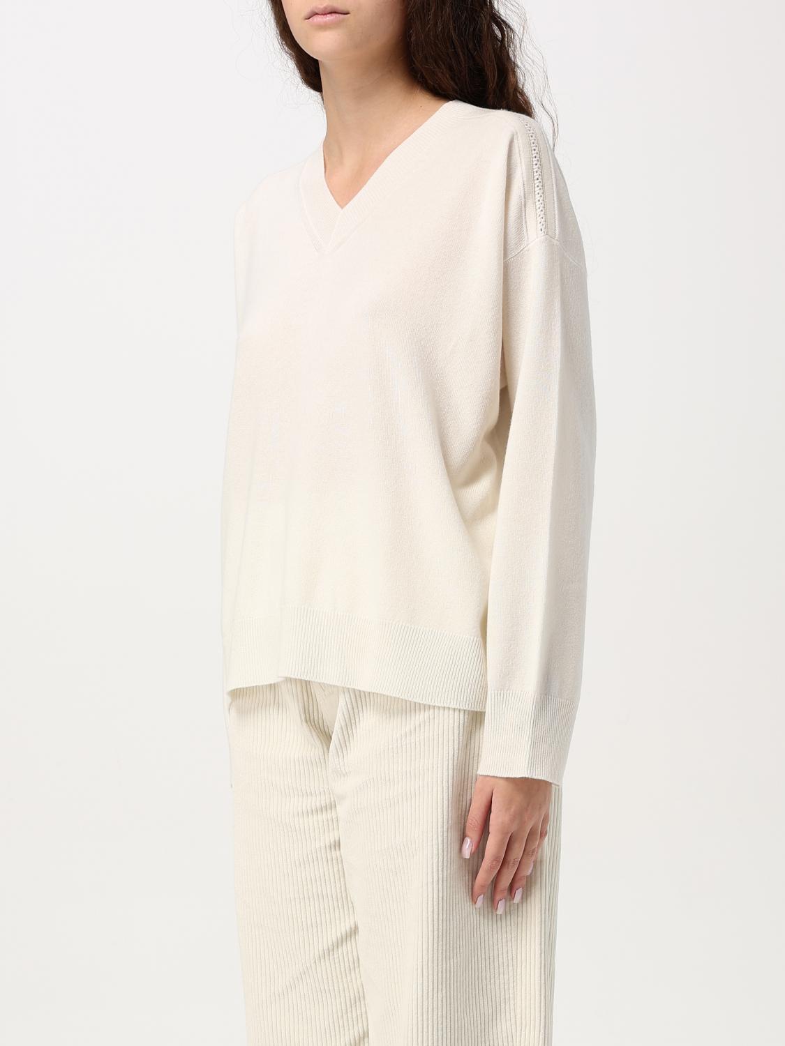 FABIANA FILIPPI SWEATER: Fabiana Filippi women's sweater, Yellow Cream - Img 3