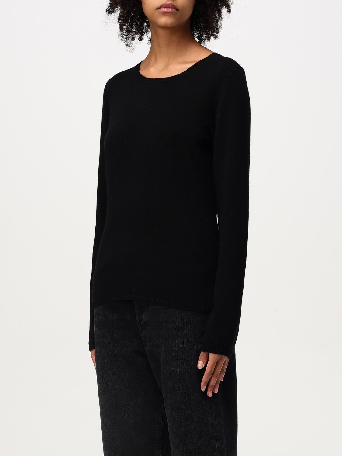 ALLUDE SWEATER: Allude women's sweater, Black - Img 3